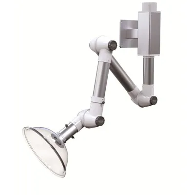 Dubbelsektionerad labbutsugsarm