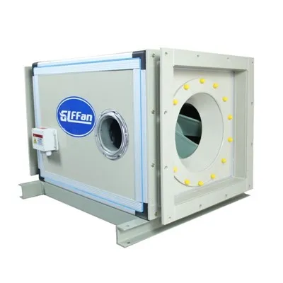 Lågt bullerskåp Typ Anti-korrosion Centrifugalfläkt